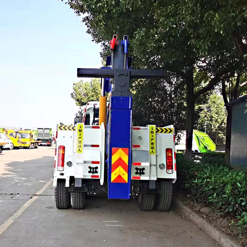 Howo Wrecker Towing Truck 20Ton 30Ton Hydraulic Truck Back Image
