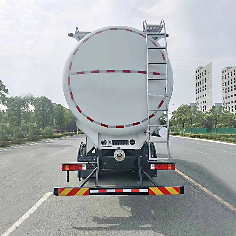 FOTON 8*4 33 cbm powder material transport truck Back Image 