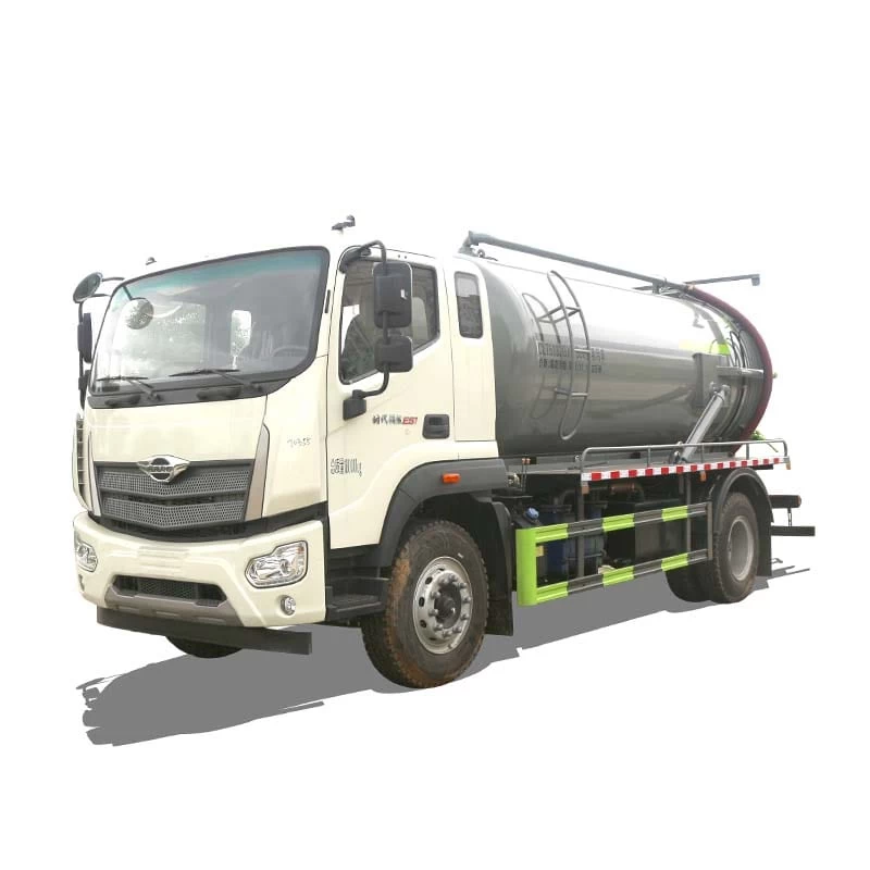 12000L 4*2 sewage suction truck with vaccum pump Thumbnail 