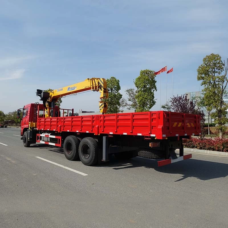 Dongfeng 14.5 meter Truck Mounted Crane Oblique Back Plot