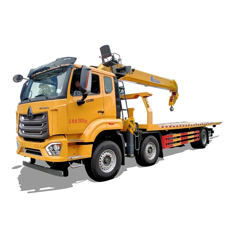 Howo 6x2 12 Tons Wrecker Tow Truck Flatbed Platform Thumbnail
