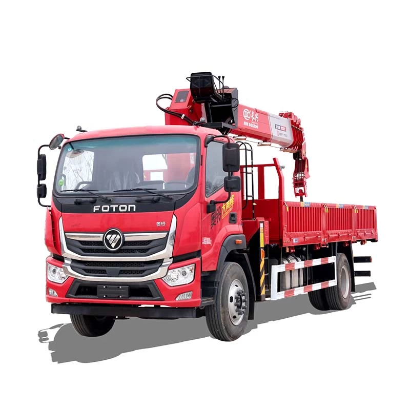FOTON 4*2 straight arm mounted crane truck Thumbnail