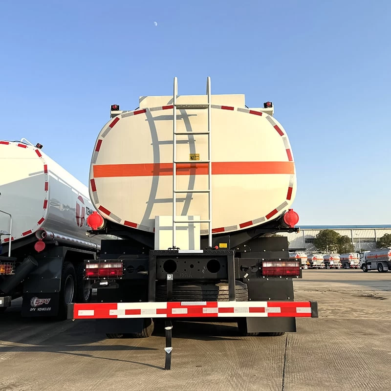 JAC 6*4 refuelling oil fuel diesel delivery tank truck Back Image
