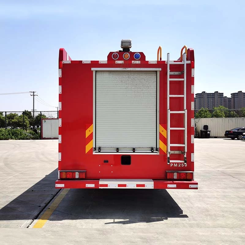 Howo 8x4 25000L Water Foam tanker Fire Fighting Truck Back Image