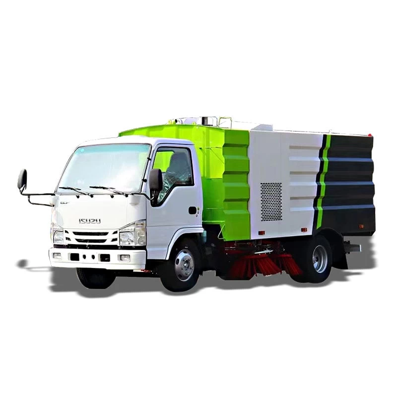 ISUZU 5000Liters Vacuum Road Sweeper Cleaning Truck Thumbnail
