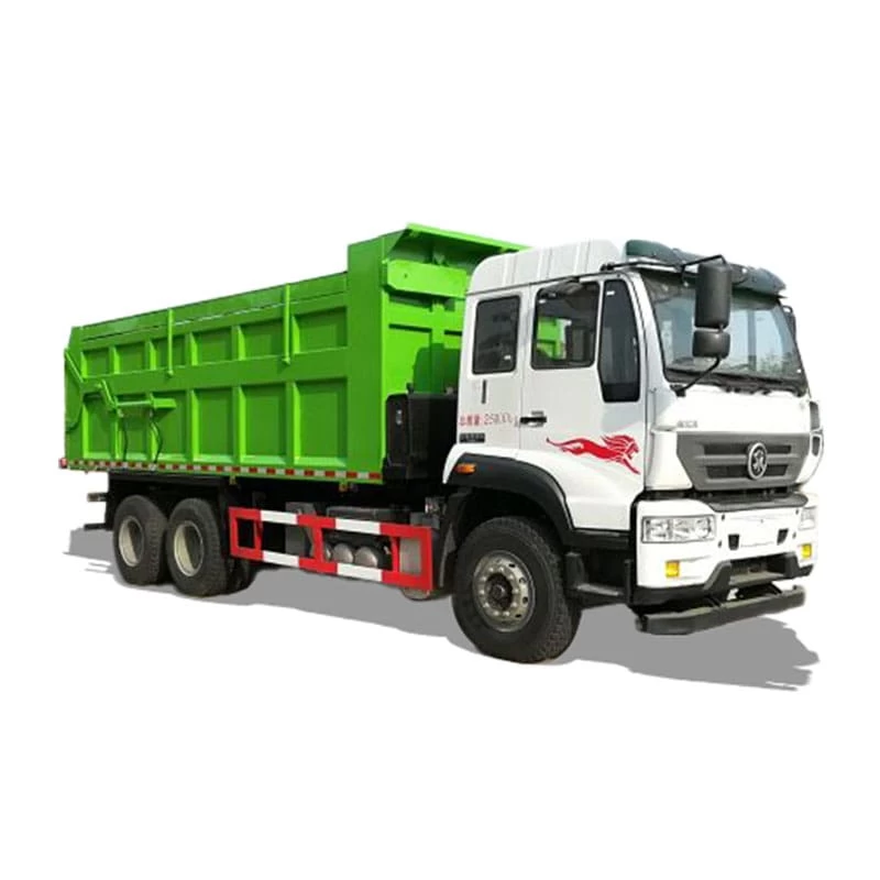 SINOTRUK hydraulic carbon steel 6*4 refuse transfer truck Thumbnail
