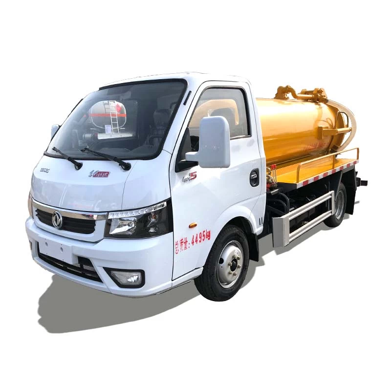 Dongfeng 4×2 12000L sewage suction truck Thumbnail 