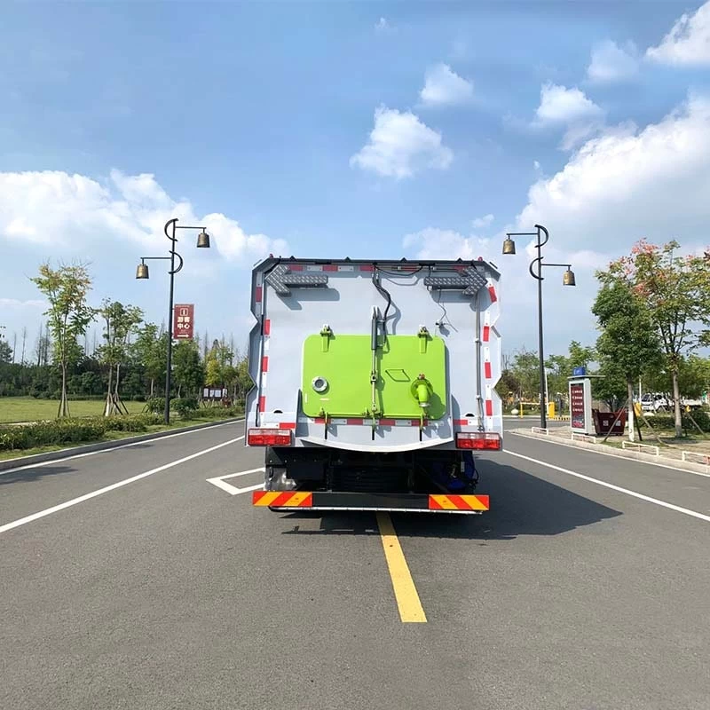 12 Tons Electric Street Sweeper with High Pressure Back image