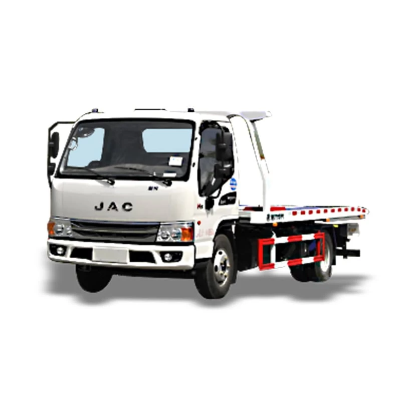 JAC 4x2 3-5ton small flatbed road wrecker tow truck Thumbnail