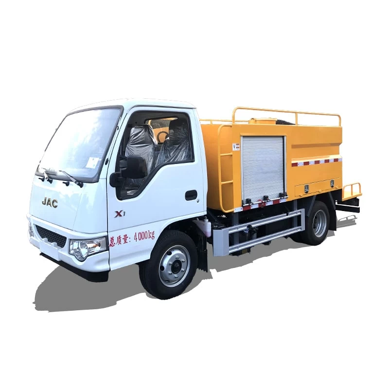 JAC 4*2 high pressure sewage suction cleaning truck Thumbnail
