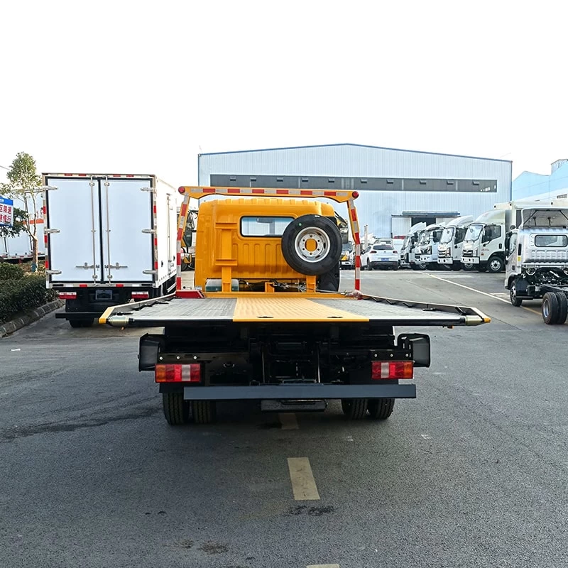 HOWO 5 ton tow trucks wreckers Back Image