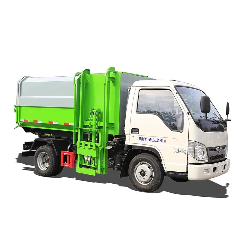 FOTON high quality automated side loader garbage truck Thumbnail