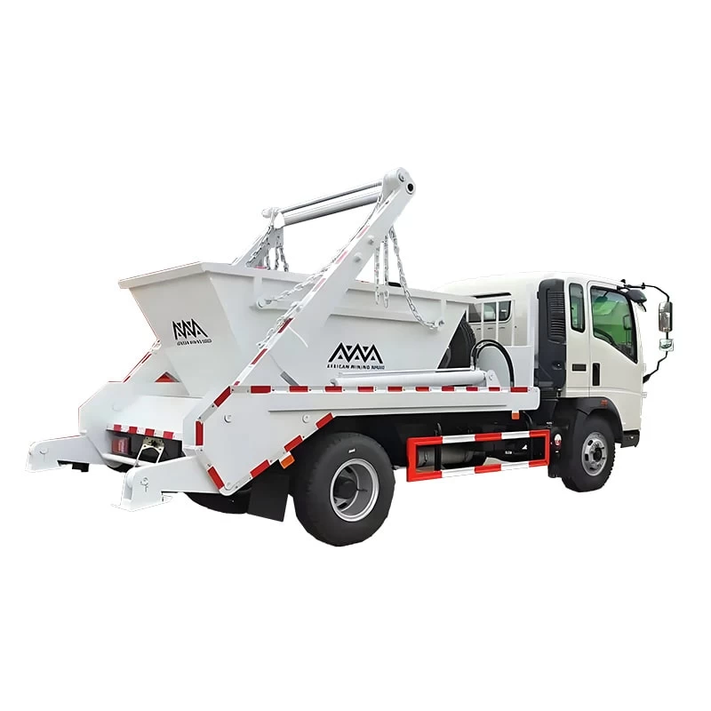 Factory Customized Howo 4x2 5 Ton Swing Arm Garbage Truck Thumbnail