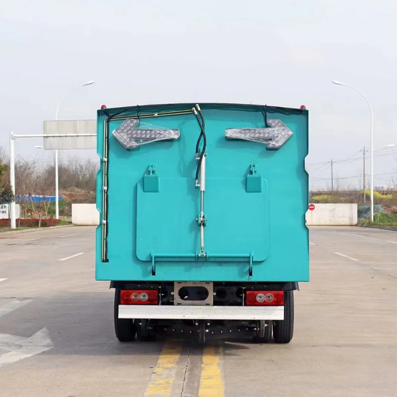 Foton 4x2 RHD road sweeper truck Back Image