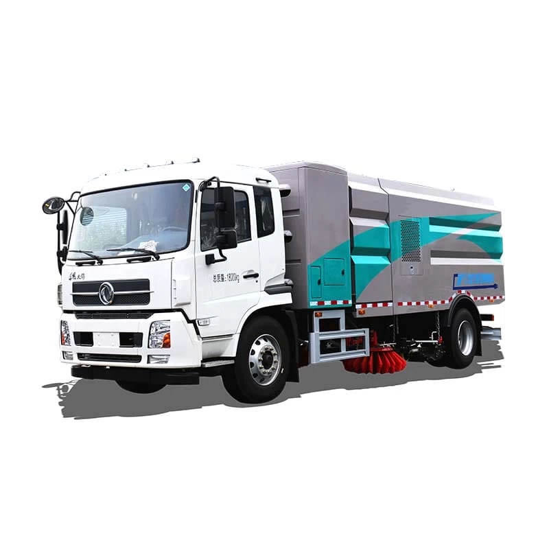 DongFeng 18ton Pure Electric Road Street  Sweeper Truck thumbnail