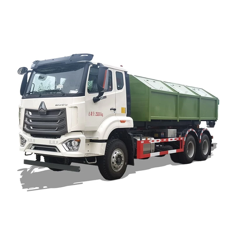 Sinotruck Howo 6x4 25 Tons Roll Off Refuse Collector Truck Thumbnail