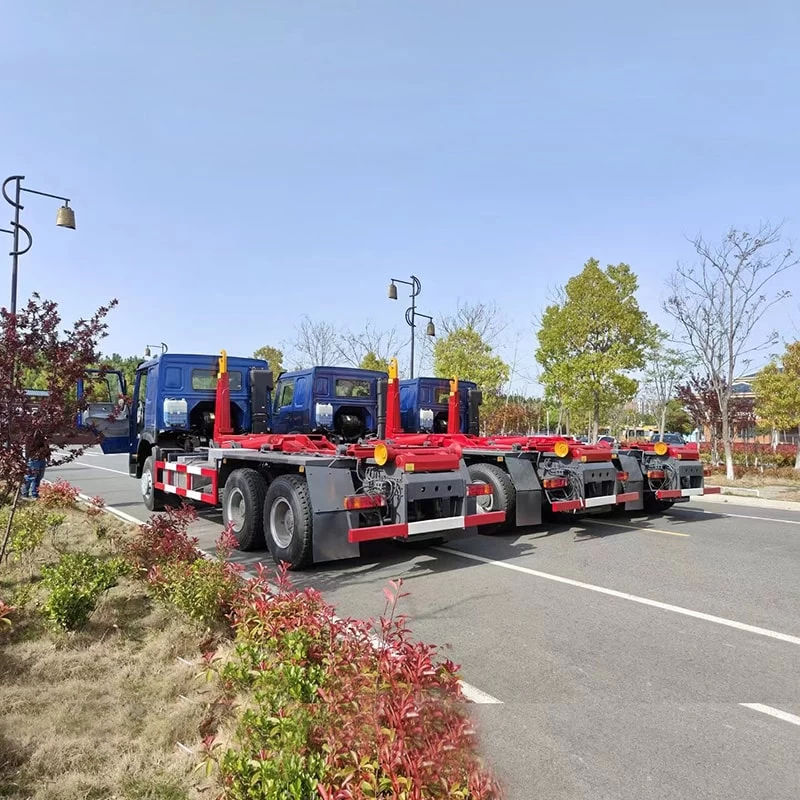 Howo 6x4 20 Tons Hook Lifting Garbage Loading Truck Price
Oblique Back Plot