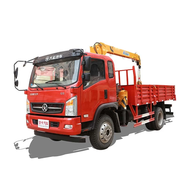 DAYUN 4x2 6 8 ton truck mounted crane Thumbnail