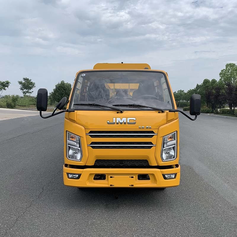 JMC 4*2 anti-collision buffer truck Front View
 