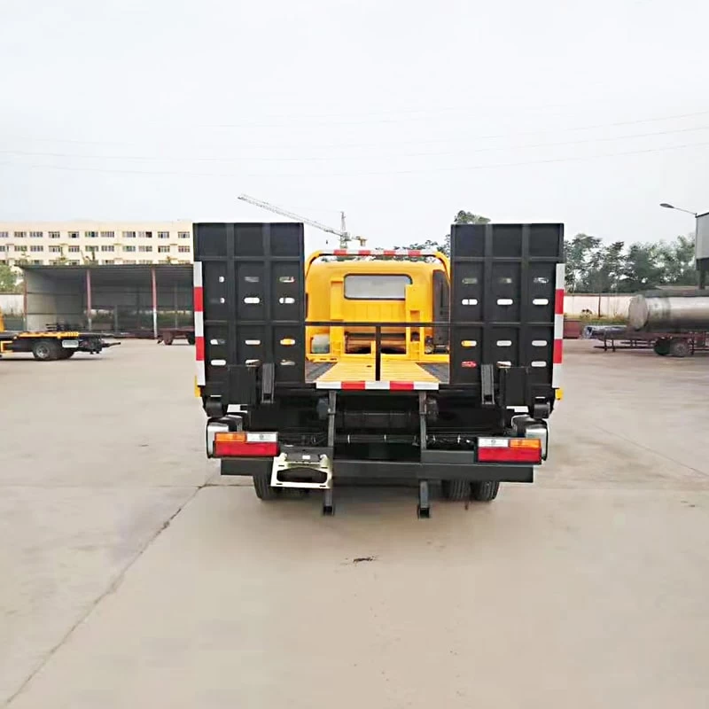 Shacman 4Ton Road Wrecker Towing Truck With Crane Back Image