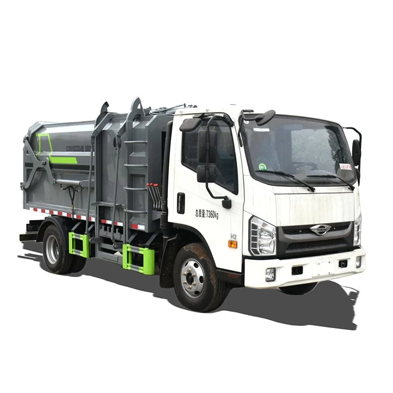 FOTON waste collection vehicle side loader garbage truck Thumbnail