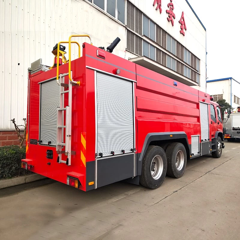Japan Brand 16000L Foam and Water Tank Fire Fighting Truck
Oblique Back Plot
