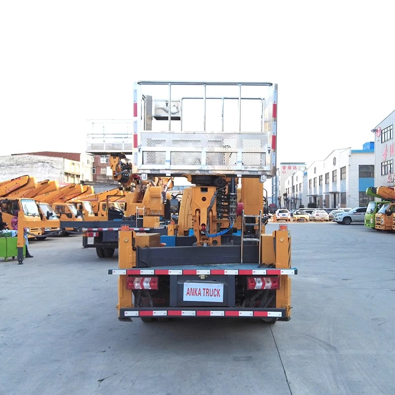 JAC 30 meters boom lift aerial work bucket truck Back Image
