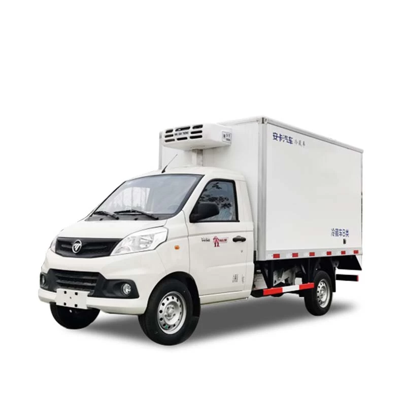 Foton 4x2 freezer Refrigerator Truck transport vegetable Thumbnail