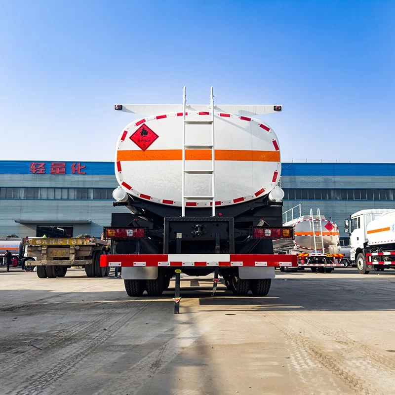 SHACMAN 6*4 refuelling oil fuel transportation truck Back Image
