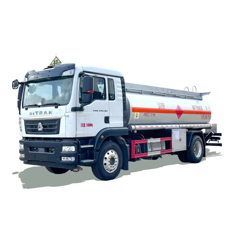 SINOTRUK 4*2 11ton fuel tanker truck oil tank truck Thumbnail
