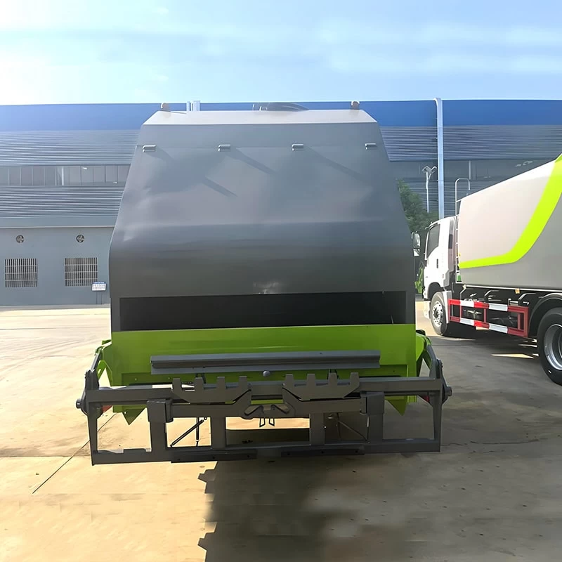 Howo 16CBM 17CBM 18CBM efuse Waste Trash Collection Truck Back Image