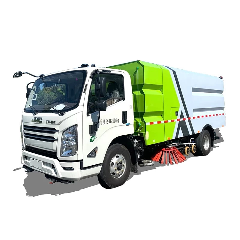 China JMC 4*2 malaysia vacuum road sweeper truck thumbnail