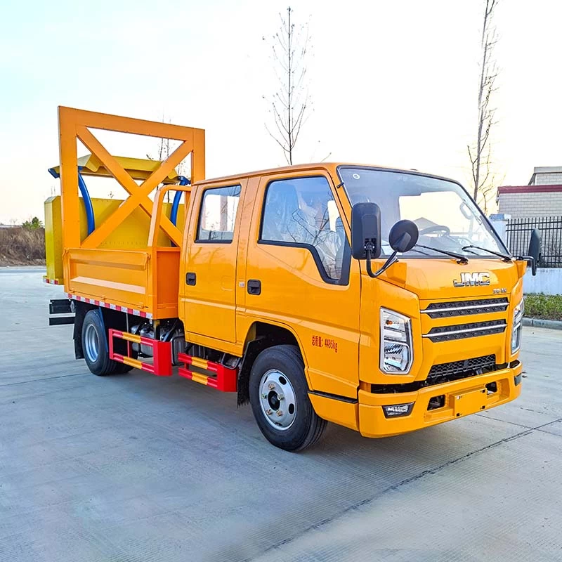 JMC 70km/h collision prevention anti-collision buffer truck Oblique Front View