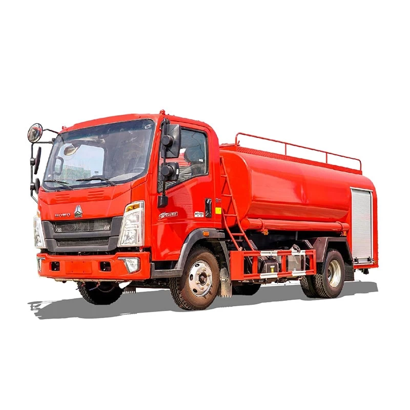 SINOTRUK specialized vehicle 4*2 5cbm water tank fire truck Thumbnail
