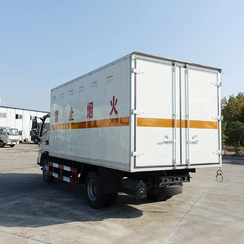 JAC 4*2 dangerous goods explosive carrying vehicle for sale Oblique Back Plot
