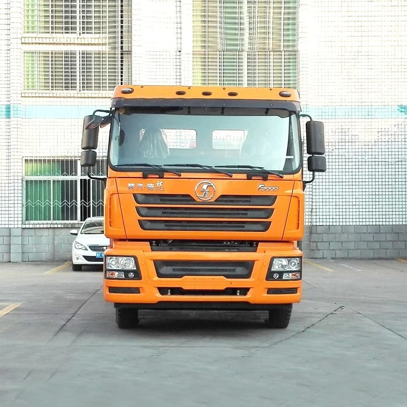 4*2 SHACMAN heavy duty road rescue wrecker truck Front View 
