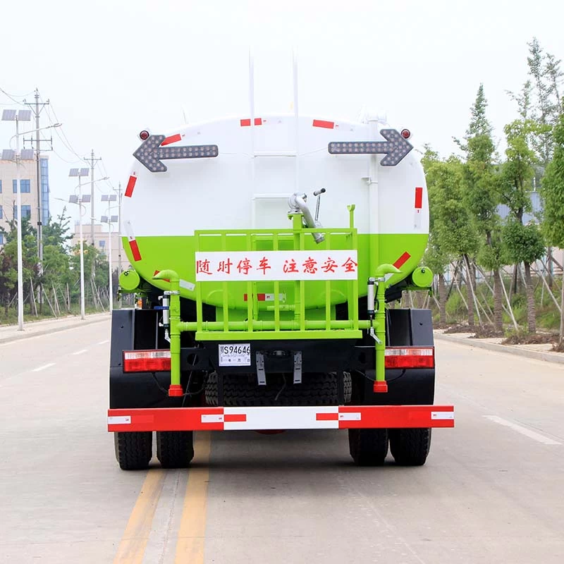 Dongfeng 12000L water tank truck Back Image