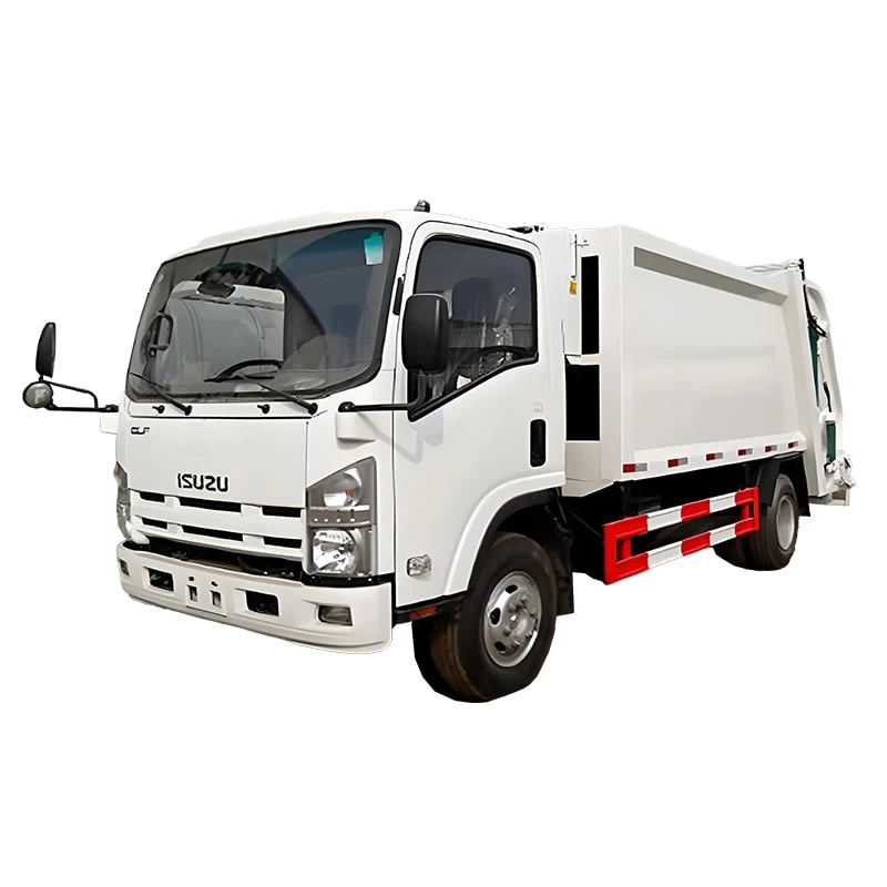 Hot ISUZU ELF 8CBM 4x2 Rear Loader Garbage Disposal Truck Thumbnail
