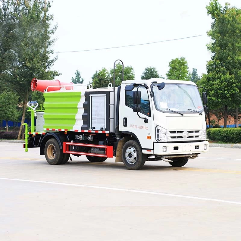 FOTON 3ton dust suppression truck water spray truck Oblique Front View