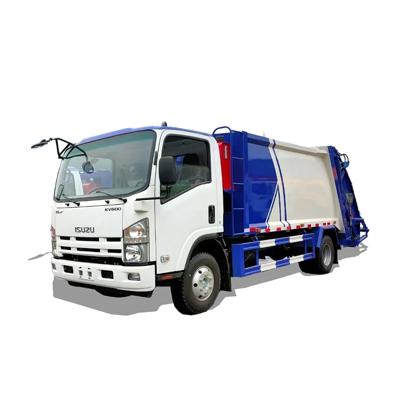 Isuzu 6/9 CBM Garbage Compactor Truck Trash Compressing Truck Thumbnail 
