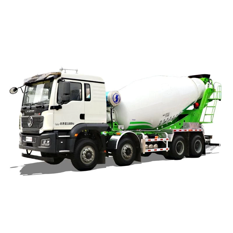 SHACMAN 8*4 cement tanker 8 cbm concrete mixer truck Thumbnail
