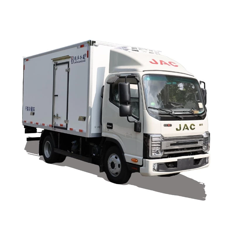 JAC 18m3 small mini meet vegetable refrigerated trucks Thumbnail